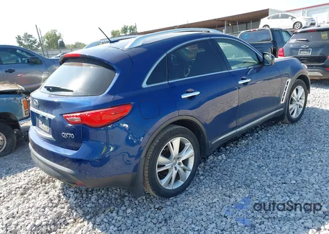 2014 Infiniti Qx70 from USA, damaged, VIN JN8CS1MW7EM412920
